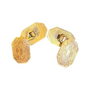 Antique cuff links